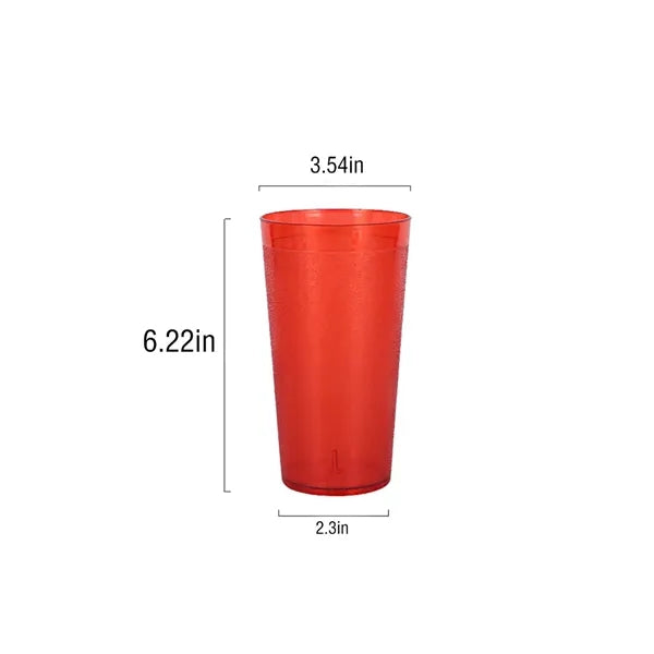 20Oz Frosted Plastic Ps Tumbler