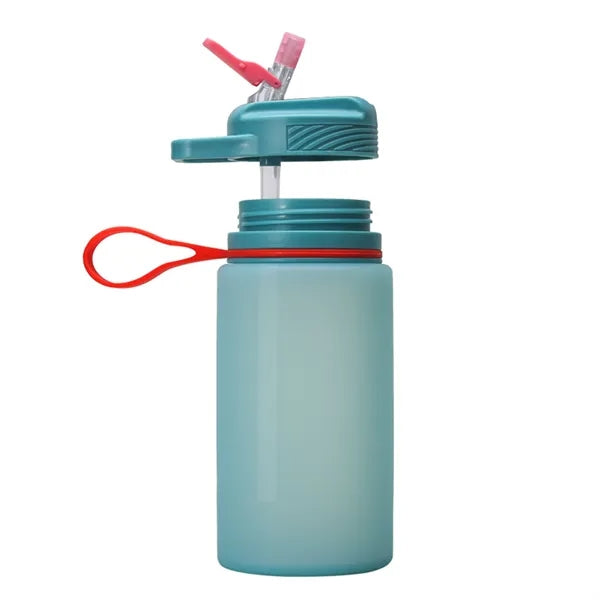 Silicone Sports Water Bottle