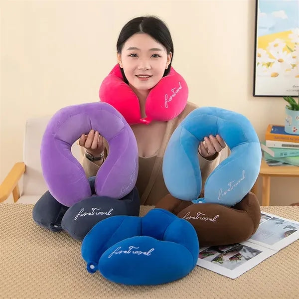 PP Cotton Hump Neck Pillow