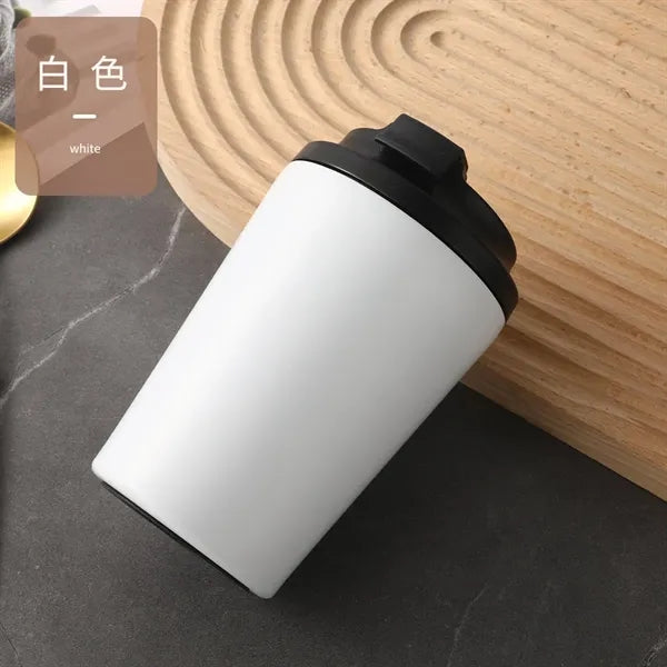 304 Stainless Steel Coffee Cup Vacuum Insulation With Scale