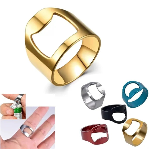 Wearable 2 in 1 Ring Bottle Opener