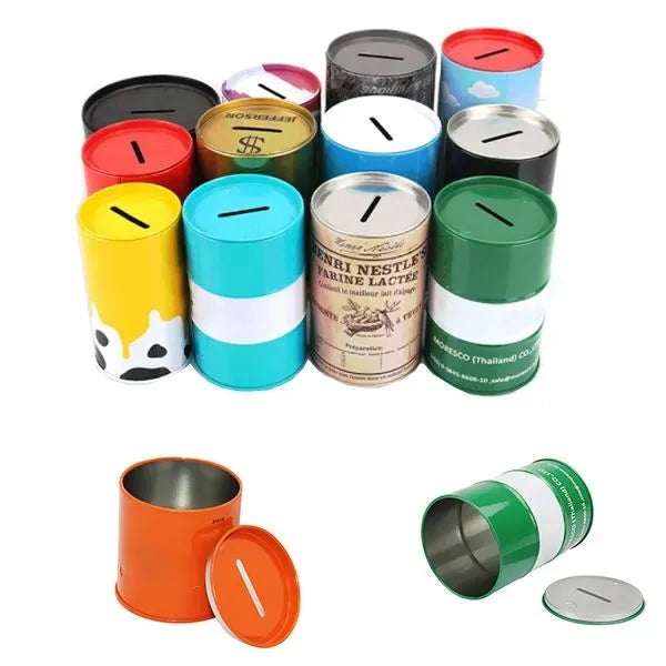 Tin Can Piggy Bank