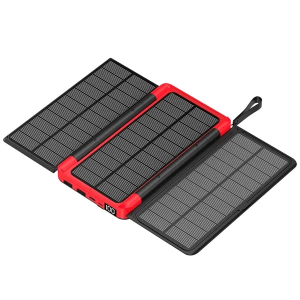 Multi-functional 8000mAh Portable Solar Charger