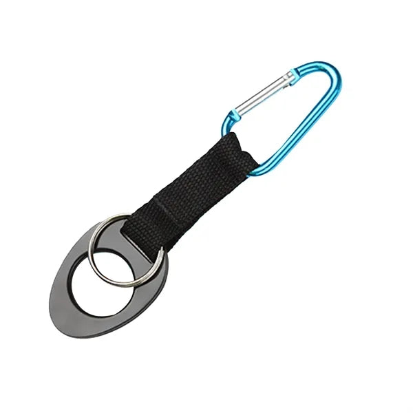 Water Bottle Holder with Carabiner Keychain