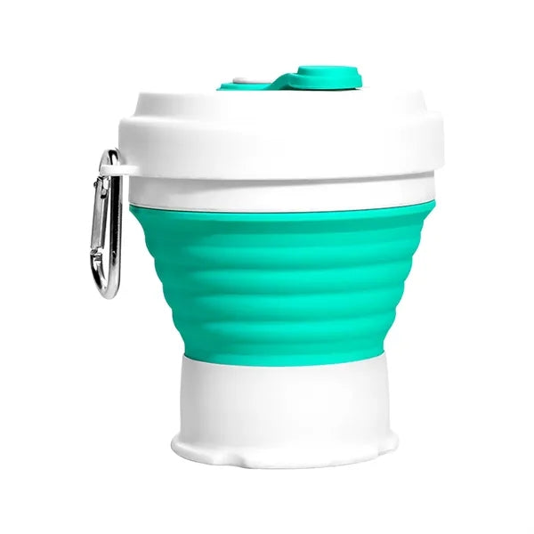 12 Oz Collapsible Silicone Drinking Cup