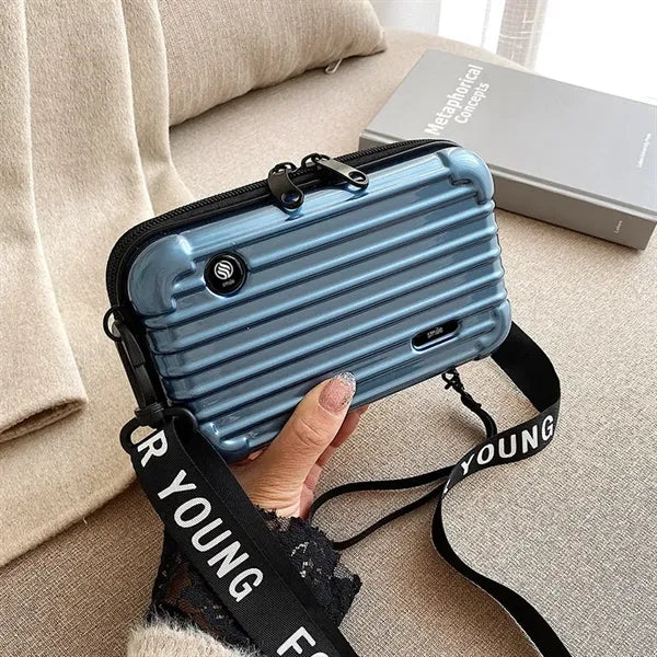 Mini Suitcase Crossbody Bag