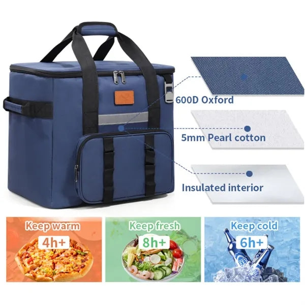 40L Insulated Cooler Bag with Bottle Opener