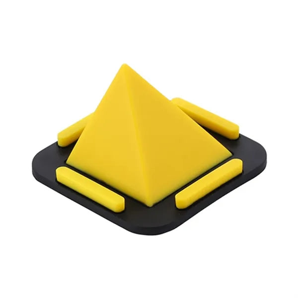 Pyramid Shaped Silicone Desktop Phone Holder
