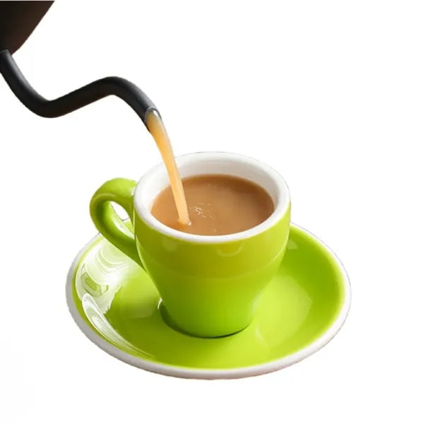 2.7 Oz. Espresso Cup and Saucer Set