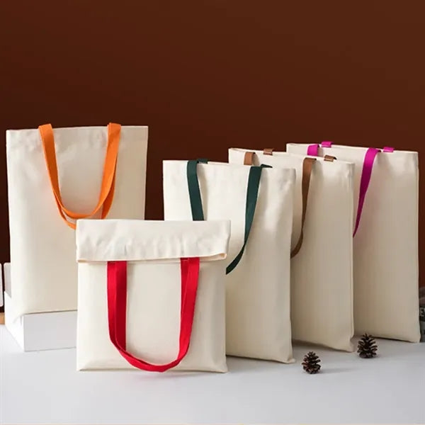 10 OZ. Natural Cotton Fiber Tote Bags (14"x16")