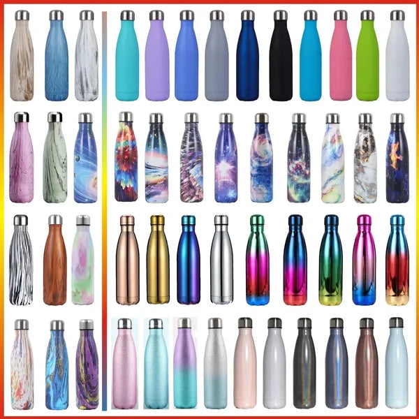 17 oz. Double Wall Stainless Steel Vacuum Bottle