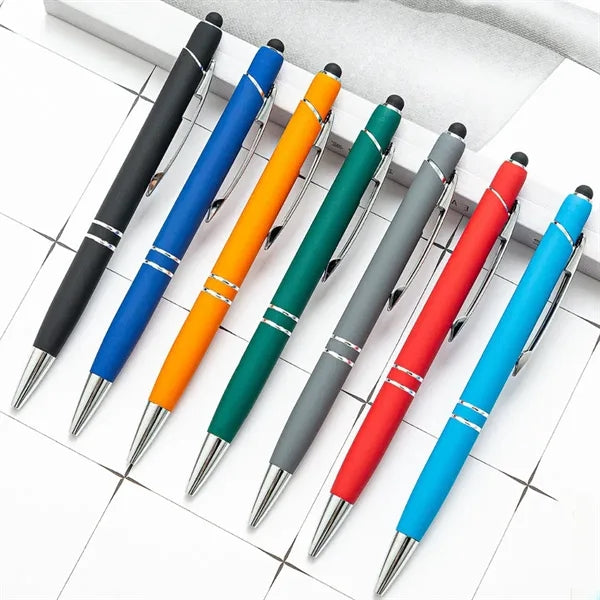 Aluminum Pen With Touch Screen Stylus