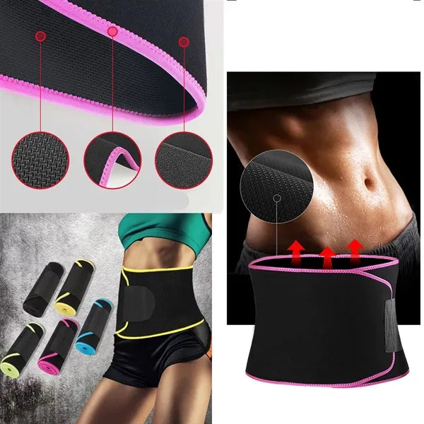 Workout Waist Trainer Sweat Belt for Slimming