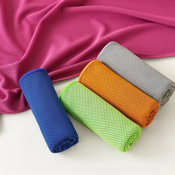 Portable Quick Dry Cooling Towel with EVA Storage Box