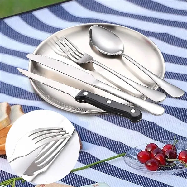 Portable Stainless Steel Cutlery Set 10 Pieces