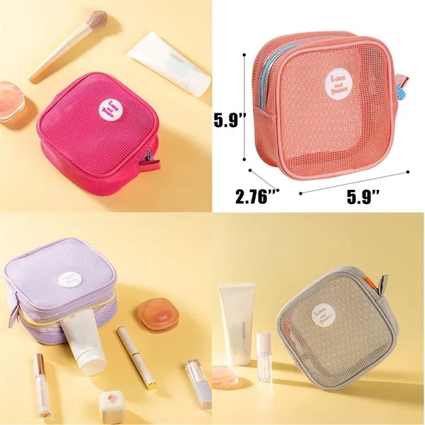Beach and Outdoor Colorful Lightweight Toiletry Bag
