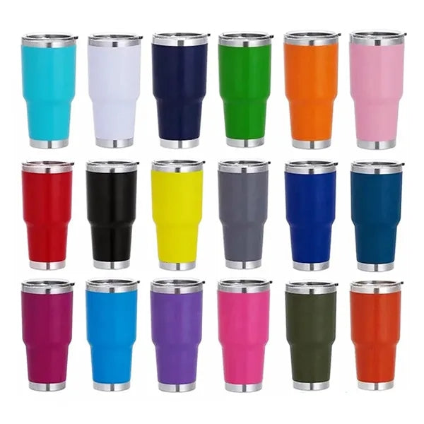 30oz Stainless Steel Travel Mug with Lid