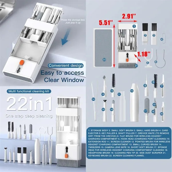 Multifunctional Cleaner Kit for E-Devices