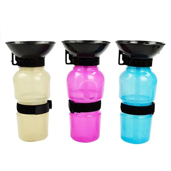 Pet Dog Outdoor Water Bottle Drinking Cup