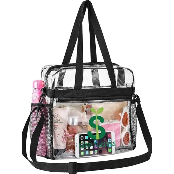 Clear Messenger Bag for Men and Women