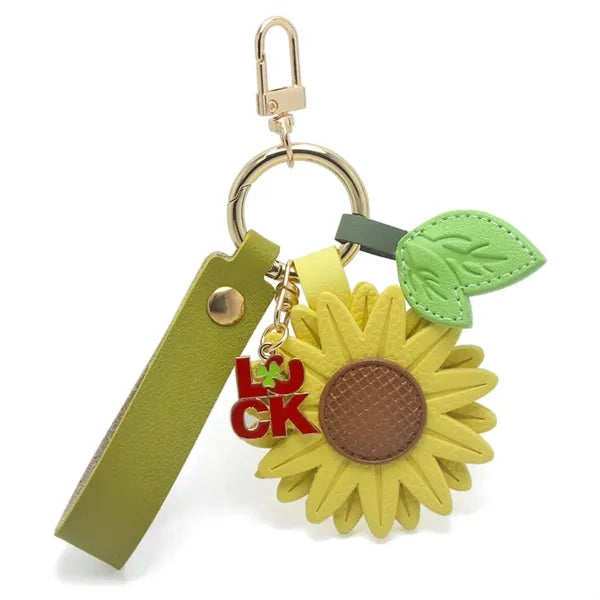 Creative Leather Keychain Bag Pendant