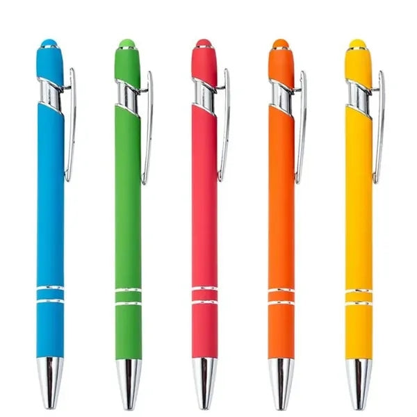 Softy Touch Screen Metal Ballpoint Pen