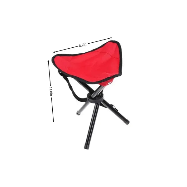 Folding Camping Stool Portable Stable Hiking Picnic Chair