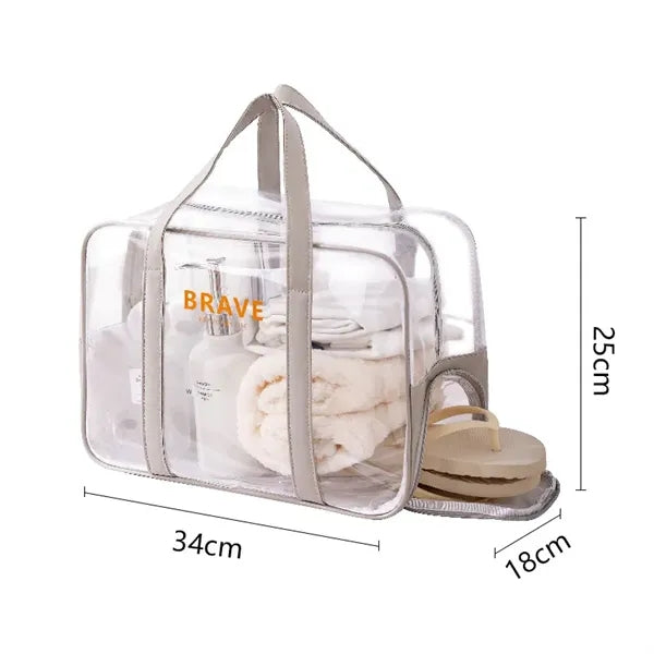 Extra Large Clear Cosmetic Makeup Bag