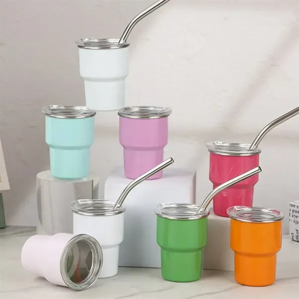 304 Stainless Steel Straw Insulated Cup