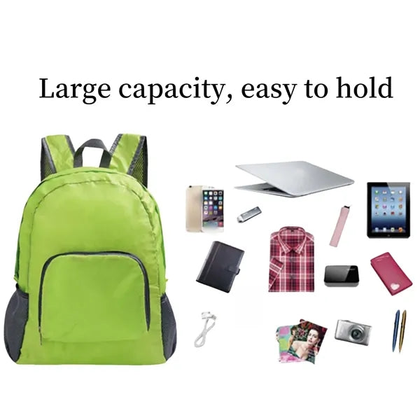 Foldable Travel Backpack - Compact Event Promo Essential