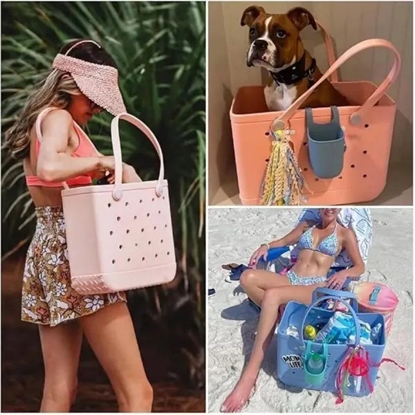 Beach Waterproof Rubber Tote Bag