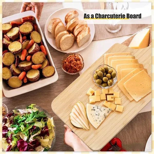 Wooden Cutting Board Tray Home Use