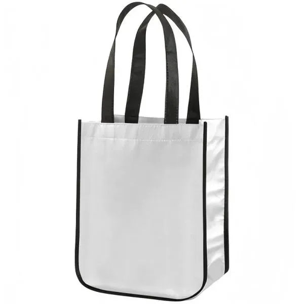 Laminated Non-woven Tote Bag With Round Corner