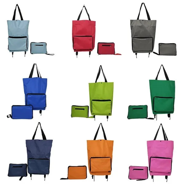 Portable Wheeled Grocery Trolley
