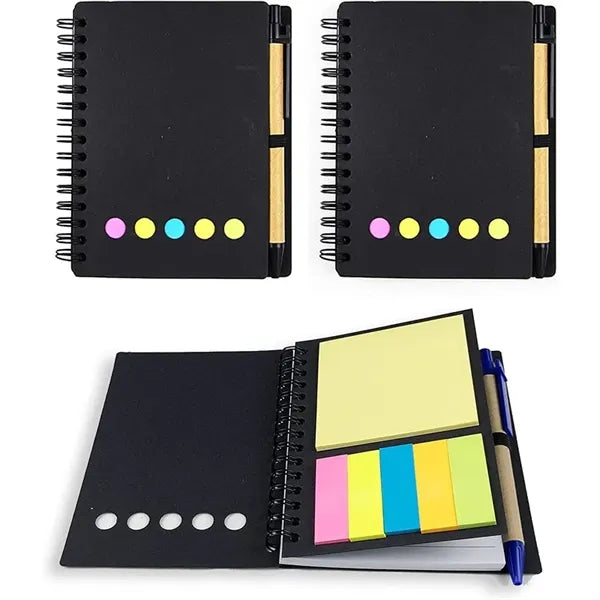 Spiral Notebook Steno Pads Lined Notepad with Pen