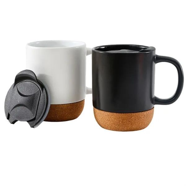 Cork Bottomed Ceramic Mug Coffee Cup