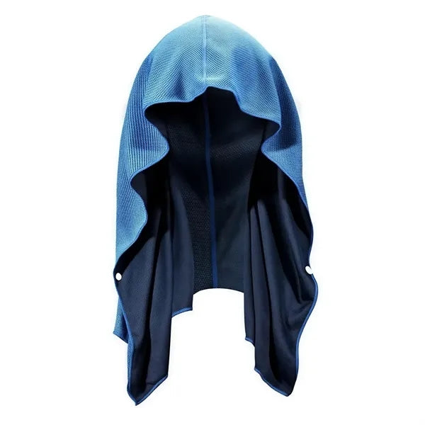 U Shaped Cooling Feeling Hoodie Towel