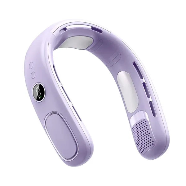 Luxurious Portable Bladeless Neck Fan Semiconductor Cooling