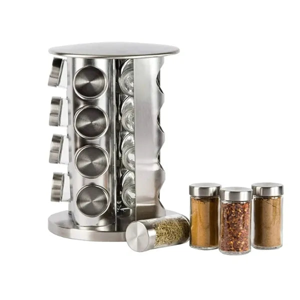 Rotating Tabletop Spice Rack
