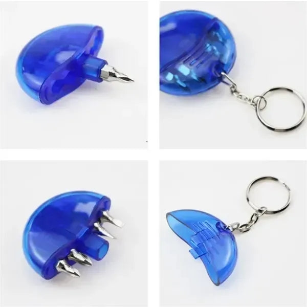 Multi Function Tool Kit Screwdriver Keychain