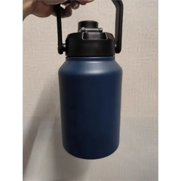 64oz Vacuum Insulated Water Bottle Half Gallon Jug W/ Handle