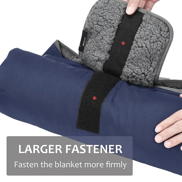 Waterproof Outdoor Blanket with Sherpa Lining