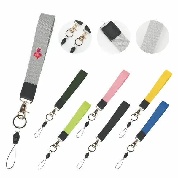 1-Inch Polyester Wrist Keychain