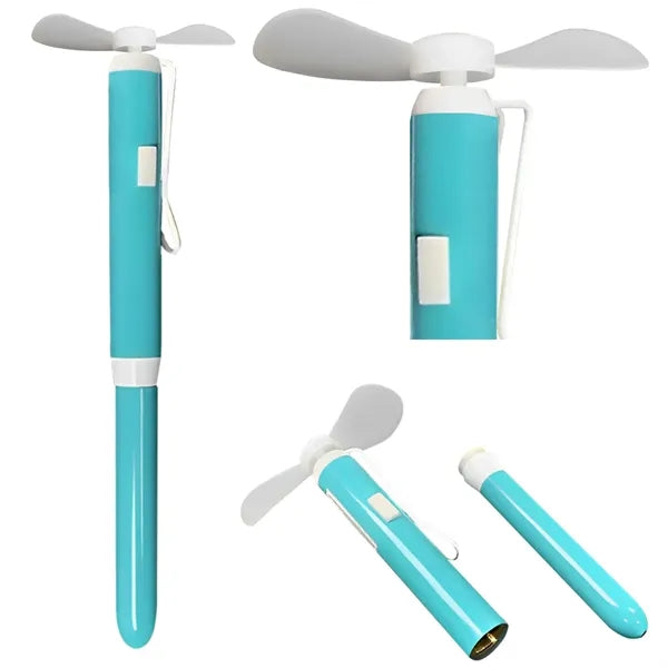 Mini Cooling Fan Ballpoint Pen For Office School
