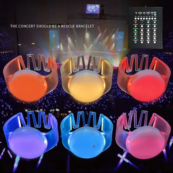 Round Luminous Bracelet Concert Cheering