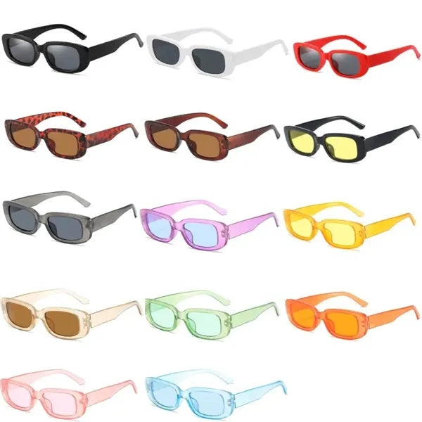 Rectangle Sunglasses for Women Men