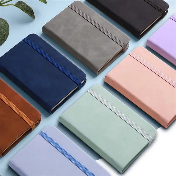 Mini Hardcover College Office Lined Pocket Journal Notebook