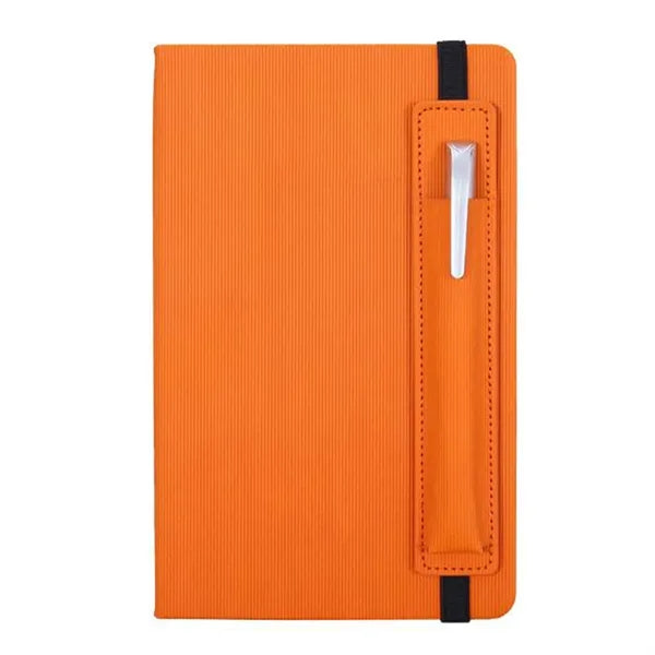A5 Notebook with Pen Pouch Corporate Business Logo Printed