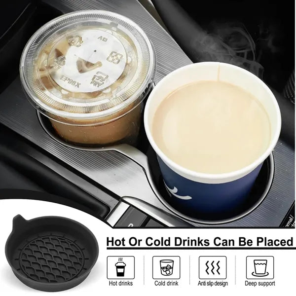 Silicone Non Slip Car Cup Holder Coaster