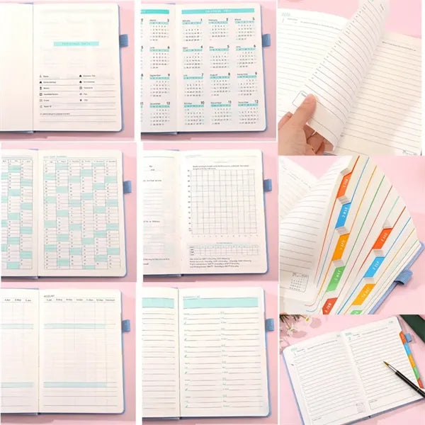 2026 Schedule Book Daily Planner Notepad Time Management
